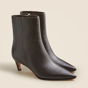 New! J. Crew New Stevie Ankle Boots in Leather